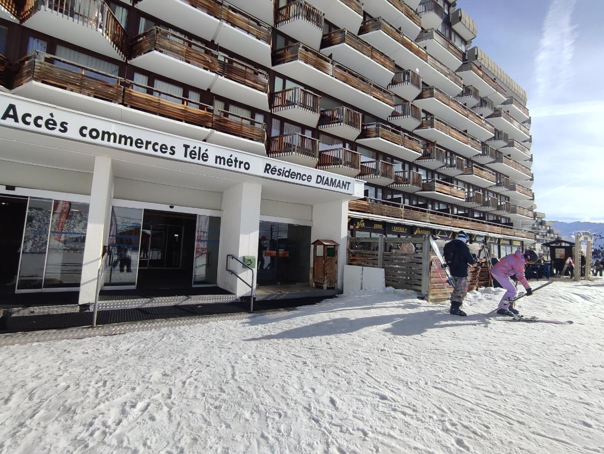 Studio Cosy 2100M Pied Des Pistes-Direct To Ski Slopes-Ski In Ski Out-La Plagne Aime 2000 Extérieur photo